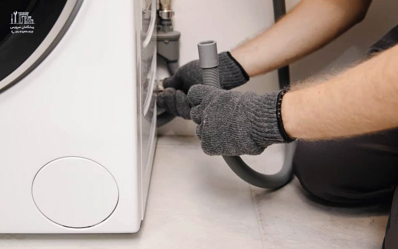 چرا ماشین لباسشویی من آب را کامل تخلیه نمیکند؟